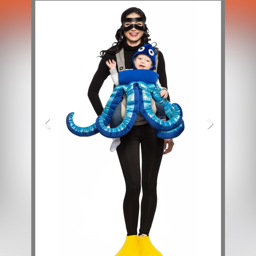 NEW Baby & Me Diver & Squirmy Octopus Costume